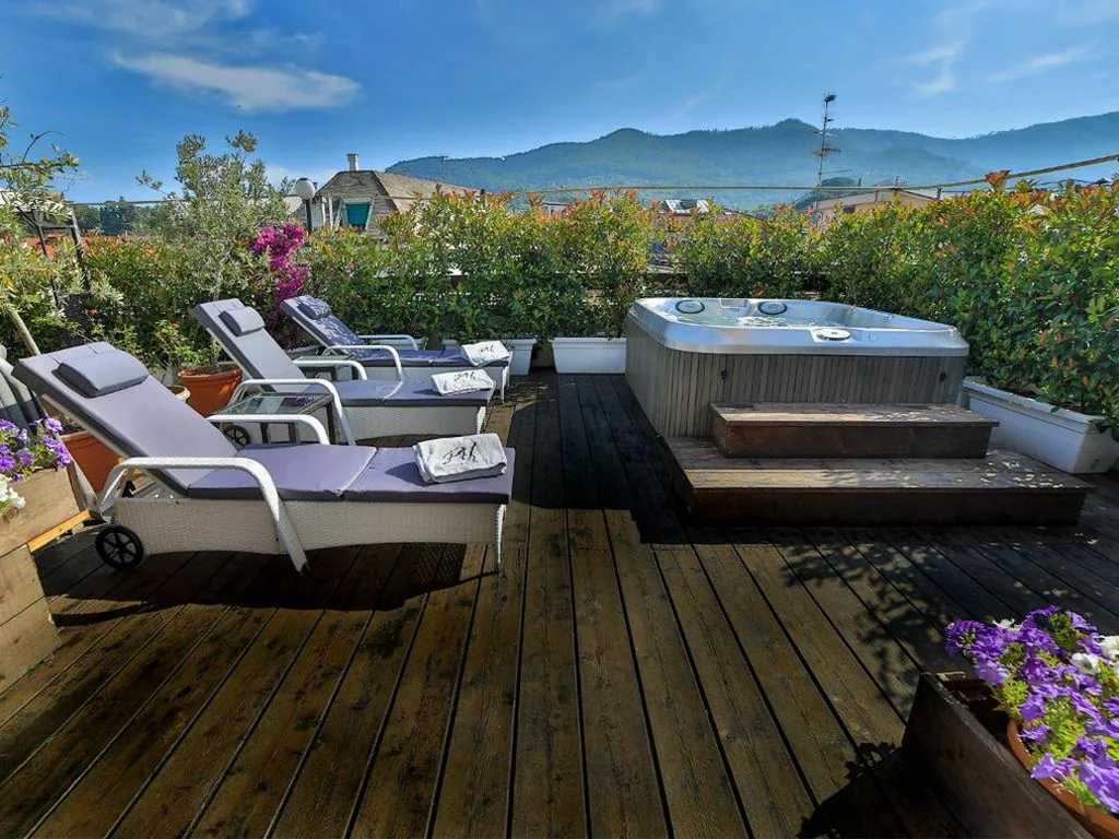 Hotel Tigullio Et De Milan nel centro di Santa Margherita Ligure, vicino agli imbarcaderi