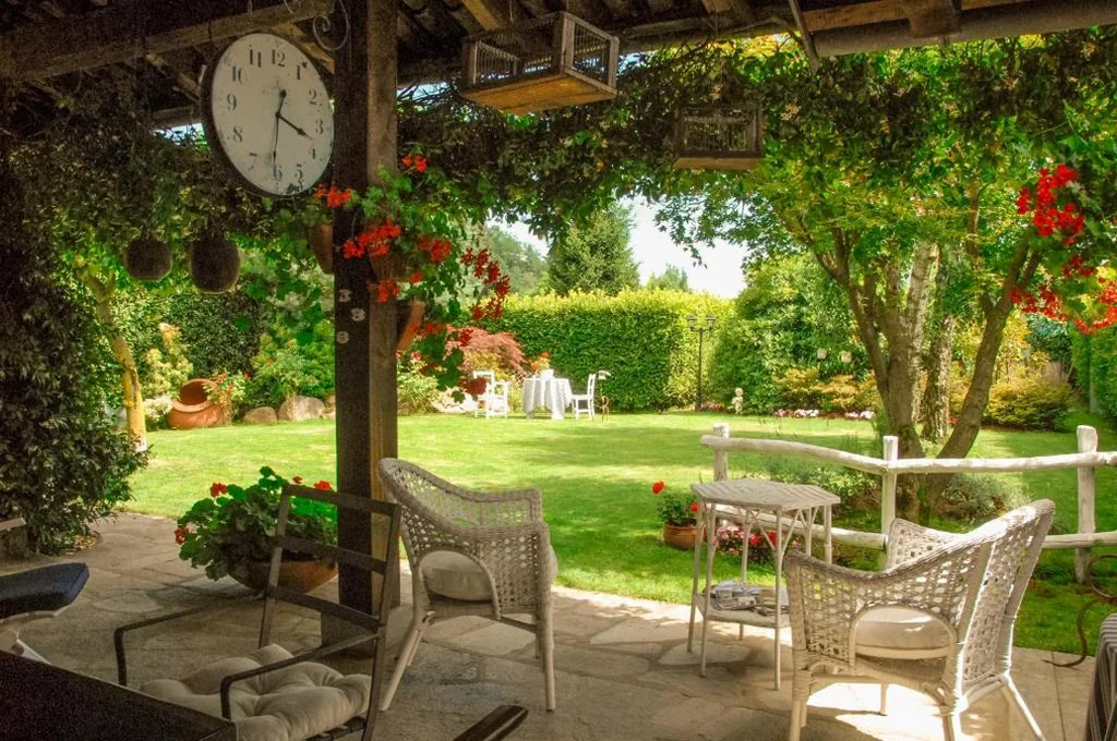 Il Gomitolo a Biella, con vista sulla montagna, giardino e terrazza