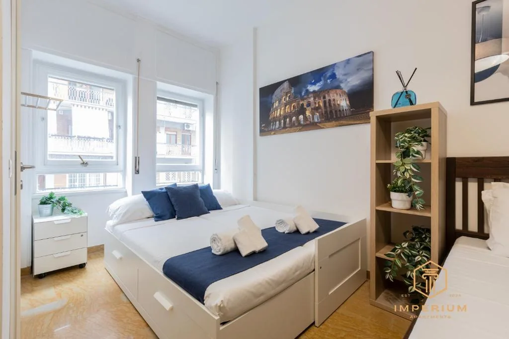 Imperium Garbatella Guesthouse – 2 bedrooms with private bathroom, Terrace, 800mt to metro — foto 7