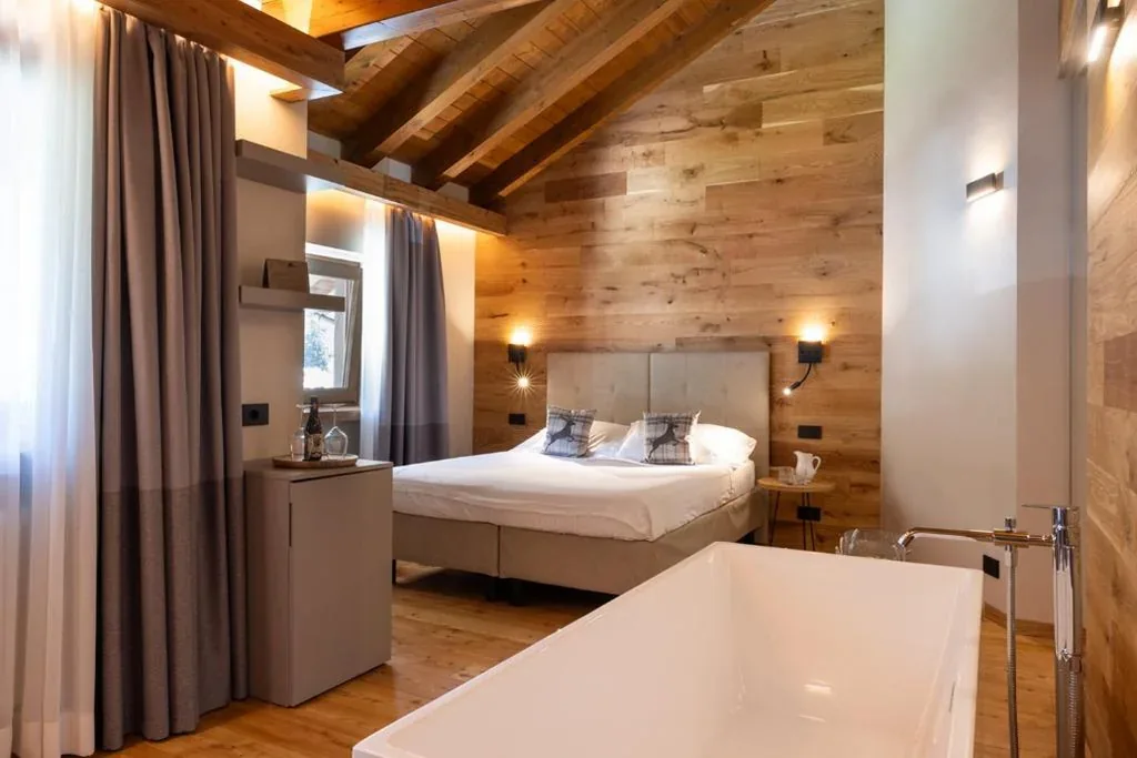 Junior Suite con Balcone — Hotel Relais Des Glaciers – Adults Only