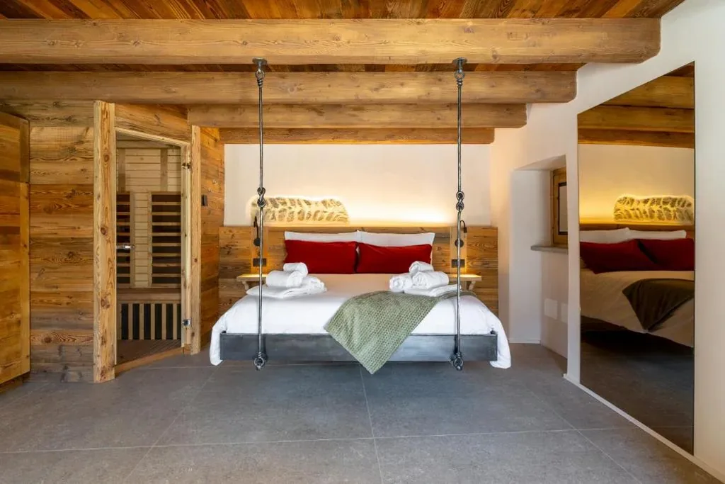 Junior Suite with Sauna — Le Grenier d’Antan – Relax Suite Aosta