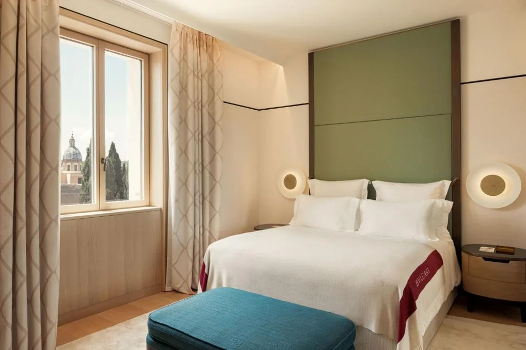 Junior Suite with City View — Bvlgari Hotel Roma