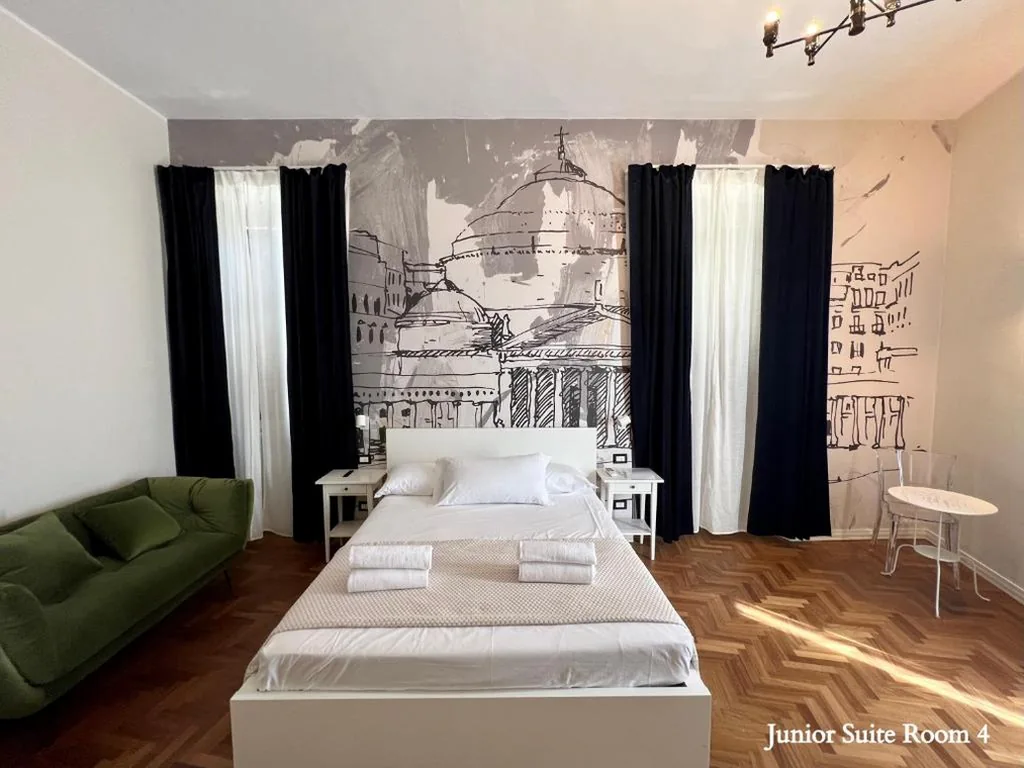 Junior Suite with Sea View — Be Your Home – Guest House Fuori Dal Porto