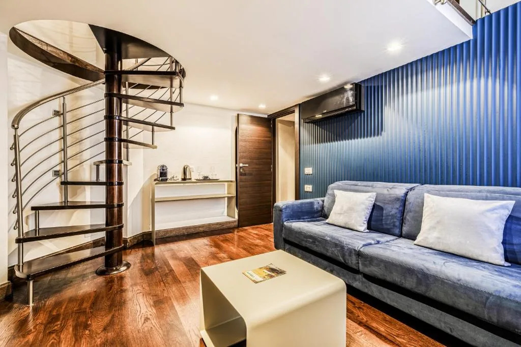 Junior Suite on 2 Levels — Home at Rome Luxury Navona Suites