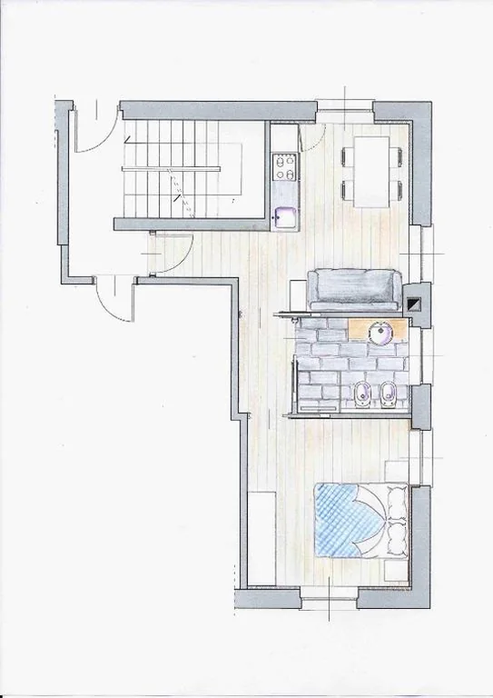 1-Bedroom Apartment - 1st Floor — La Casa di Armando