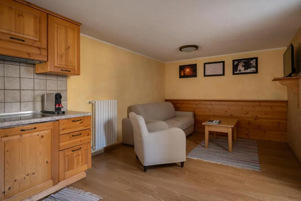 1-Bedroom Apartment (4 Adults) — Chalet Stelle Di Neve