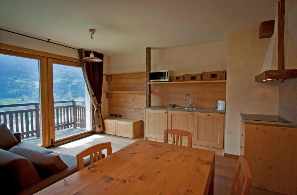 Appartamento con 1 Camera da Letto e Vista Montagna — Chalet Teo e Marianna