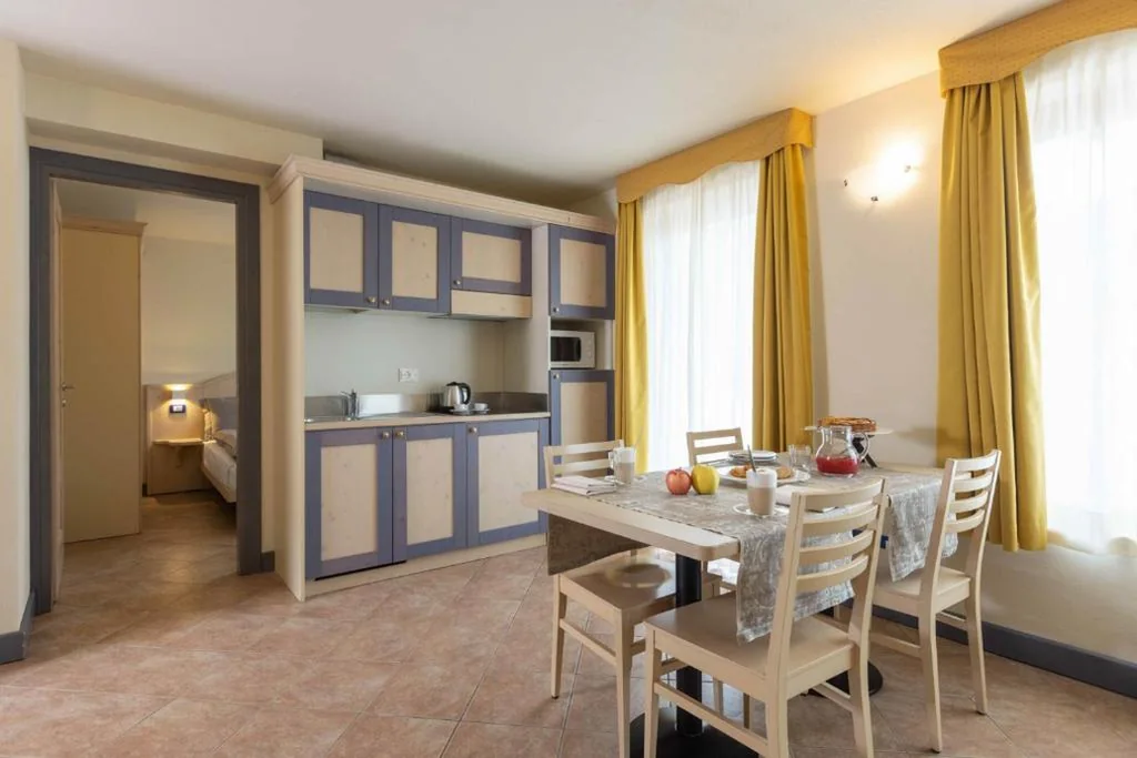 Two-Bedroom Apartment with Balcony — Residence Adamello Resort
