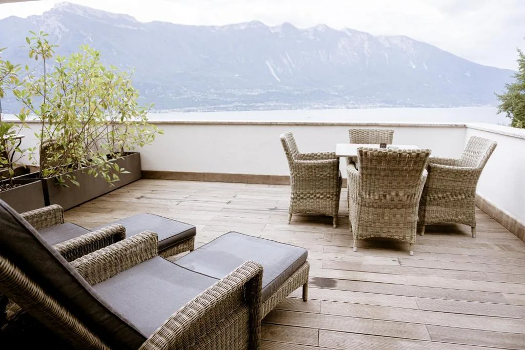 Appartamento con 2 Camere da Letto, Terrazza e Vista Lago — Residence Dalco Suites & Apartments