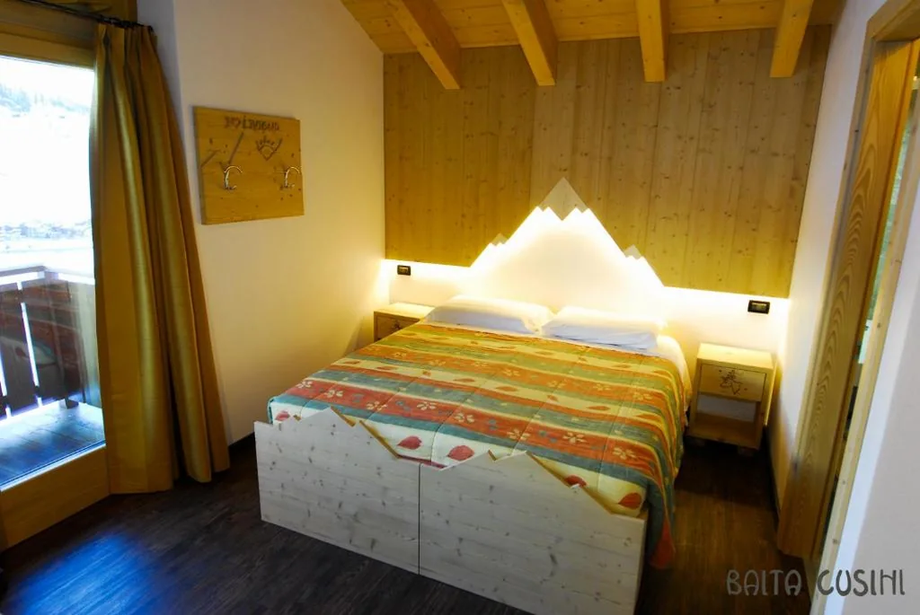 Appartamento Deluxe con 1 Camera da Letto e Vista (2 Adulti) — Residence Baita Cusini