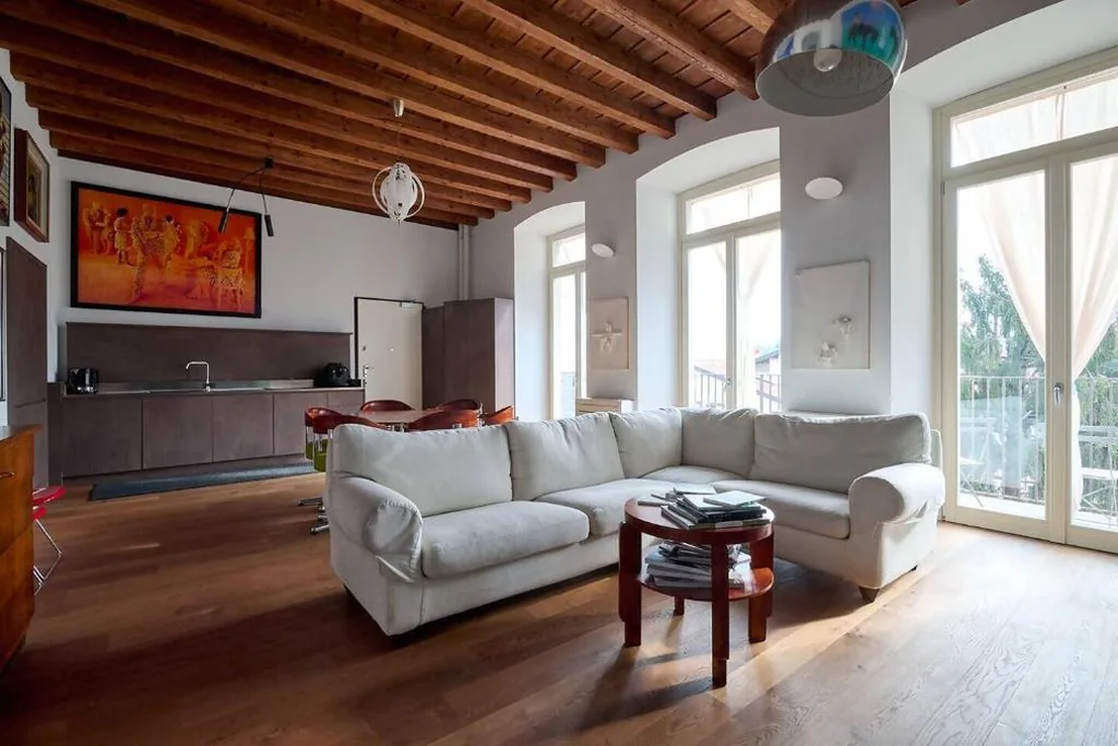 Appartamento Premium con 3 Camere da Letto e Balcone — Camera con Vista Art & Charme in Città Alta