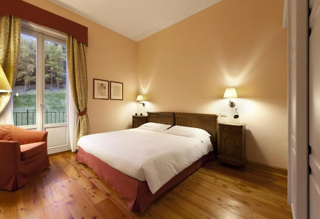 Camera Comfort Matrimoniale/Doppia con Letti Singoli con Balcone e Accesso Spa — QC Grand Hotel Bagni Nuovi