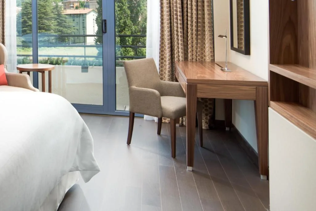 Deluxe Twin Room with Pool View — Sheraton Lake Como Hotel