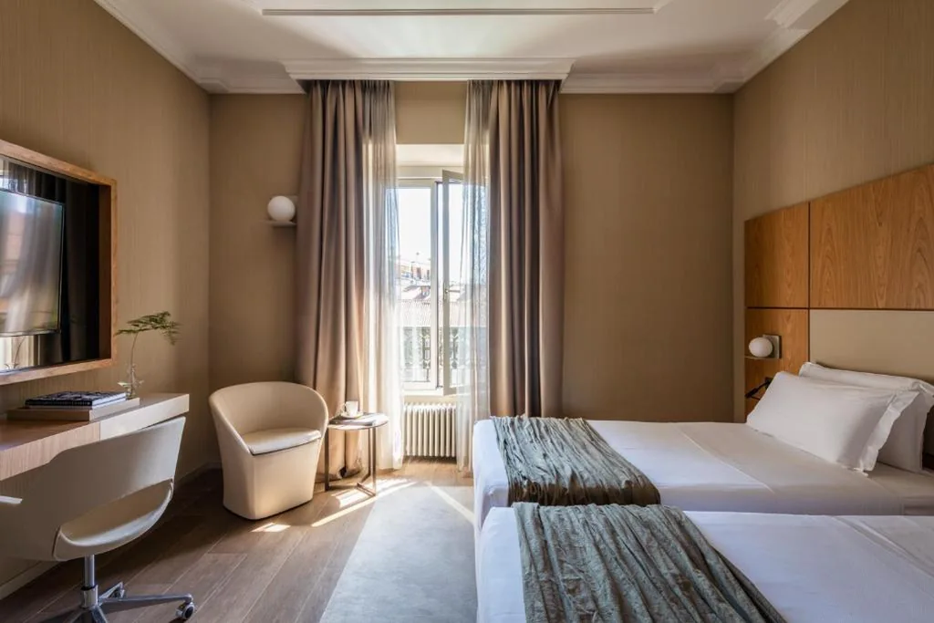 Deluxe Twin Room — Hotel Cristoforo Colombo Member of Preferred Hotels & Resorts