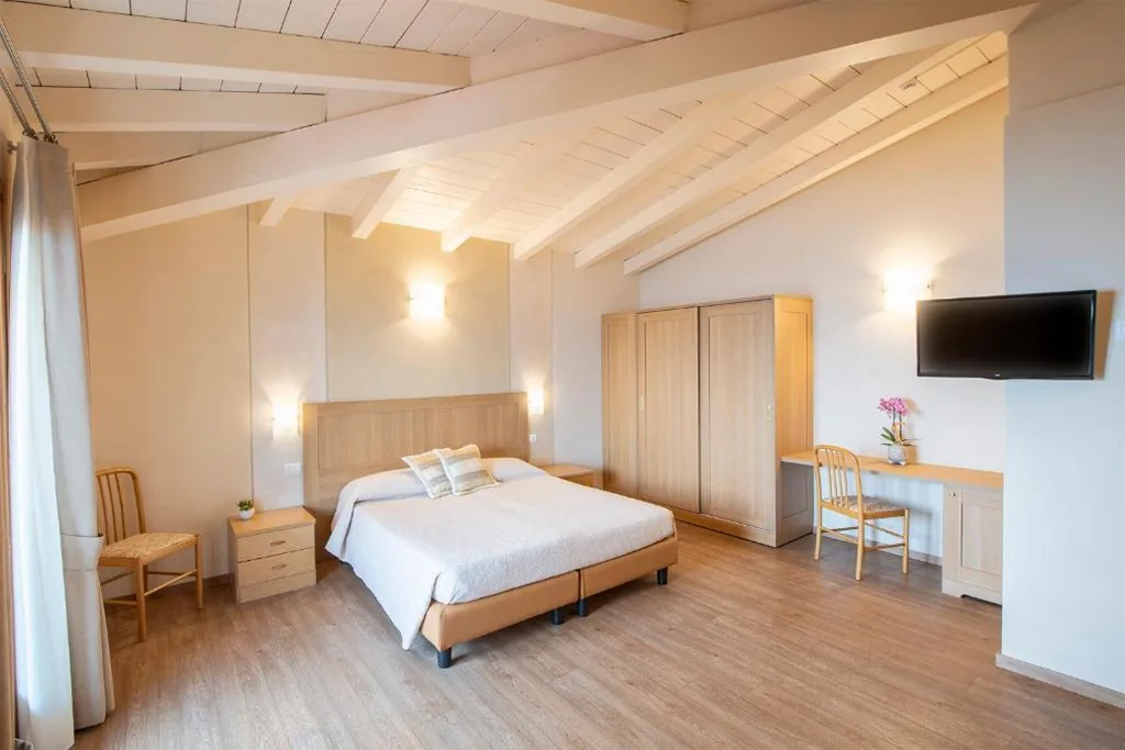 Deluxe Double/Twin Room with Lake View — Hotel Pineta Campi