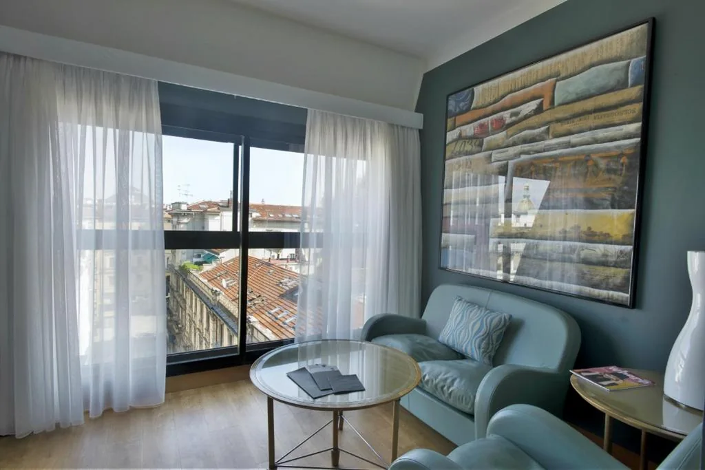 Camera Deluxe Matrimoniale/Doppia con Letti Singoli con Vista Città — Hotel Spadari Al Duomo