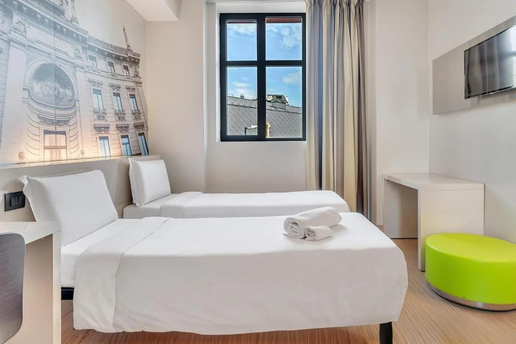 Twin Room with Disabled Access — B&B Hotel Milano San Siro