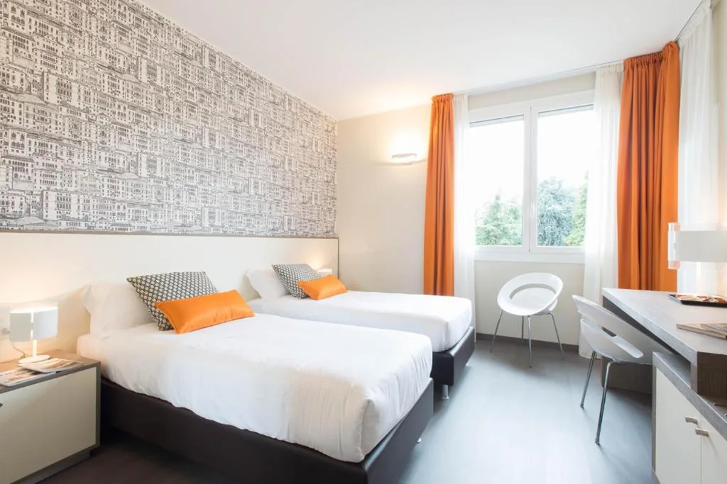Camera Doppia con Letti Singoli con Vista Parco — Hotel Tiziano – Gruppo Mini Hotel