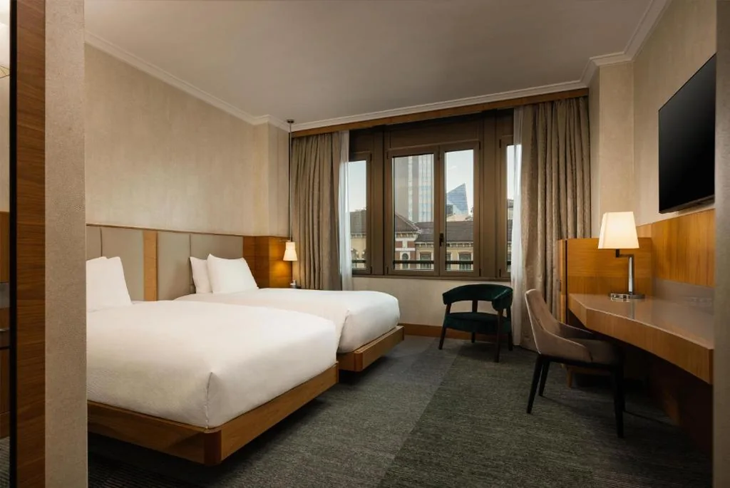 Double Room with Single Beds — Hilton Milan