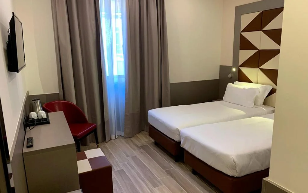 Twin Room — JR Hotels Bocconi Milano
