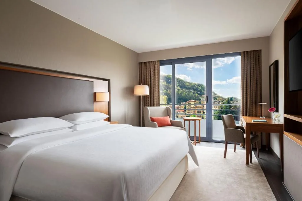 King Deluxe Room — Sheraton Lake Como Hotel