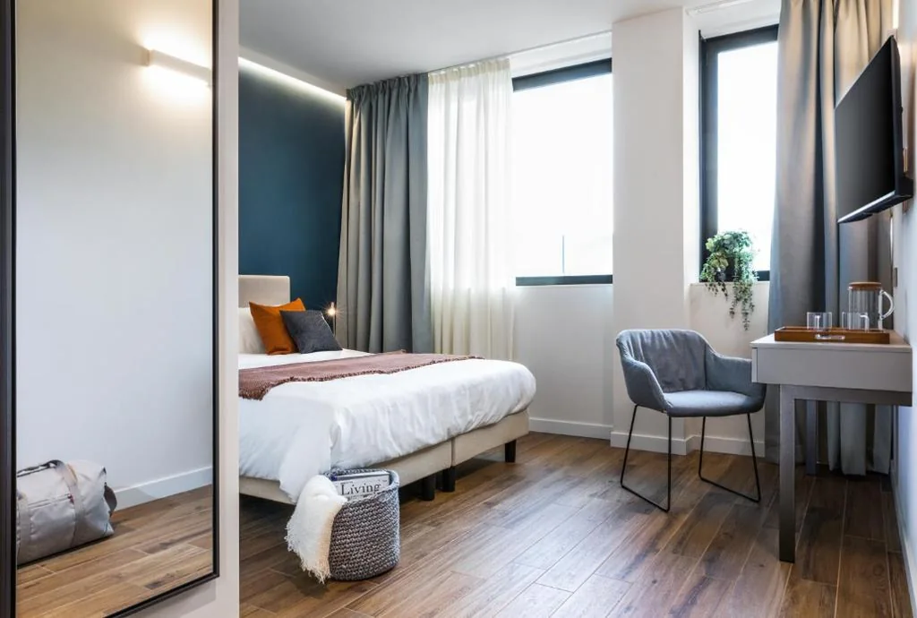 Double Room with Disabled Access — CO99 Art Building Residence