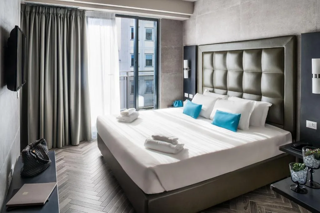 Deluxe Double Room with Balcony — Spice Hotel Milano