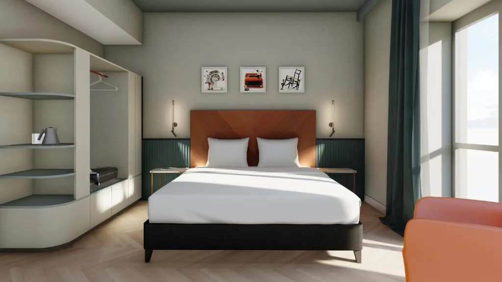 Deluxe Double Room — UNA Hotels Mediterraneo Milano