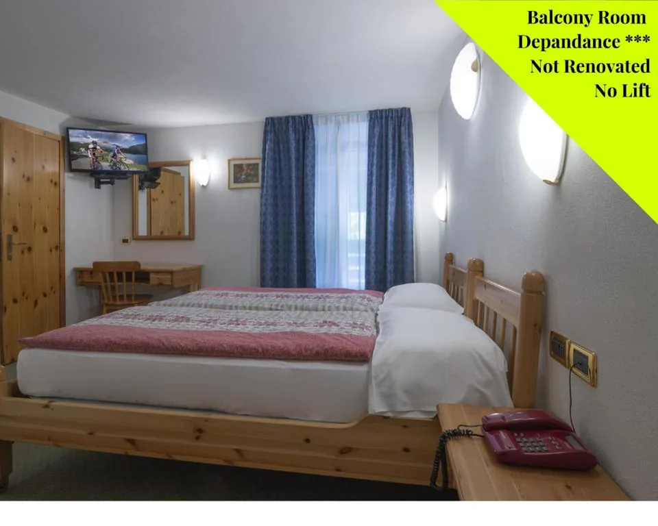 Double/Twin Room with Balcony - Annex — Alpen Resort Bivio
