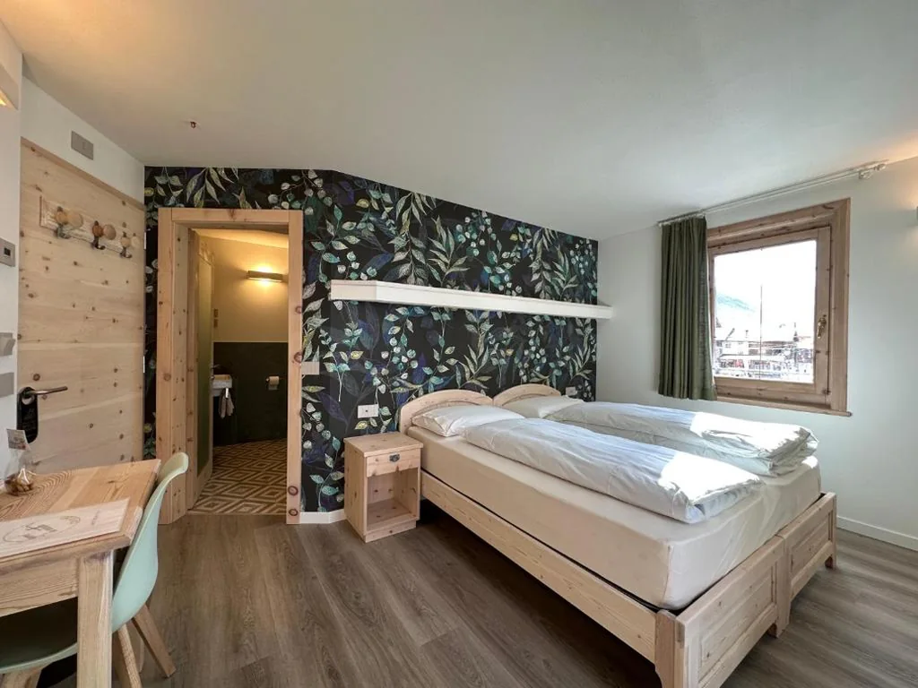 Double/Twin Room with Balcony — Garni La Casetta