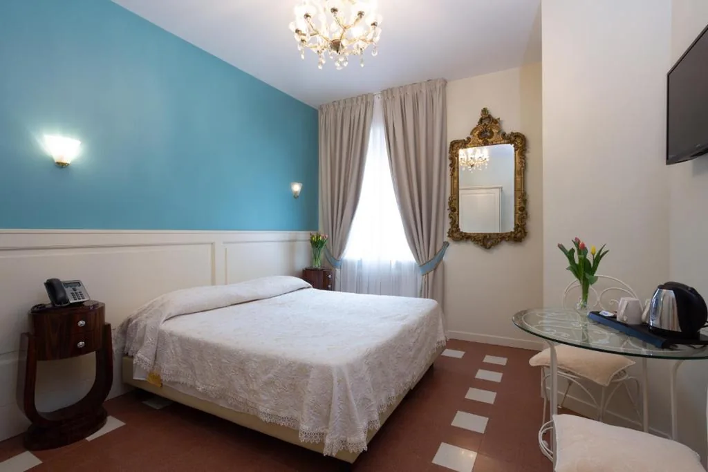Double Room/Twin Room with Garden View — La Castellana Loft Hotel