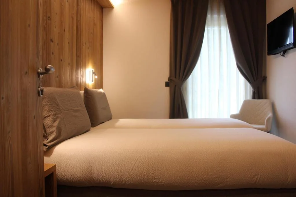 Double/Twin Room with Mountain View — Oltre Alpine Hotel