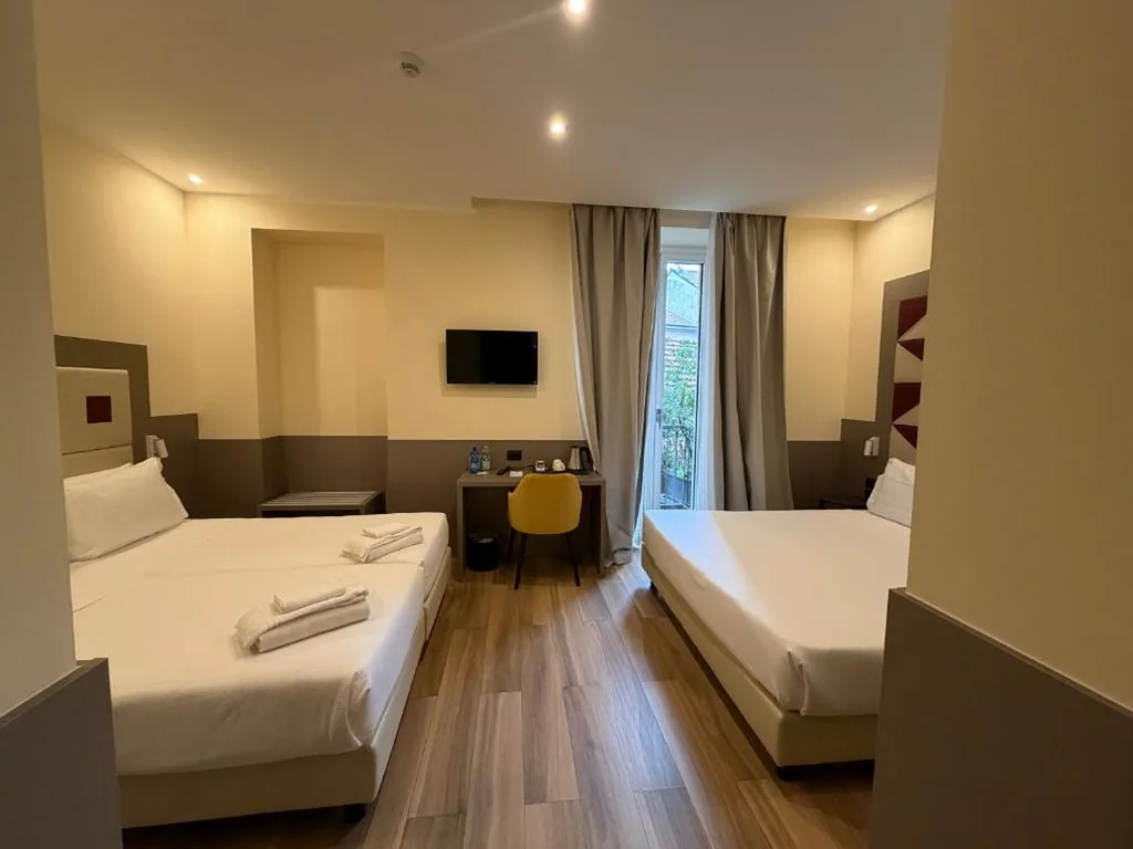 Family Double Room — JR Hotels Bocconi Milano