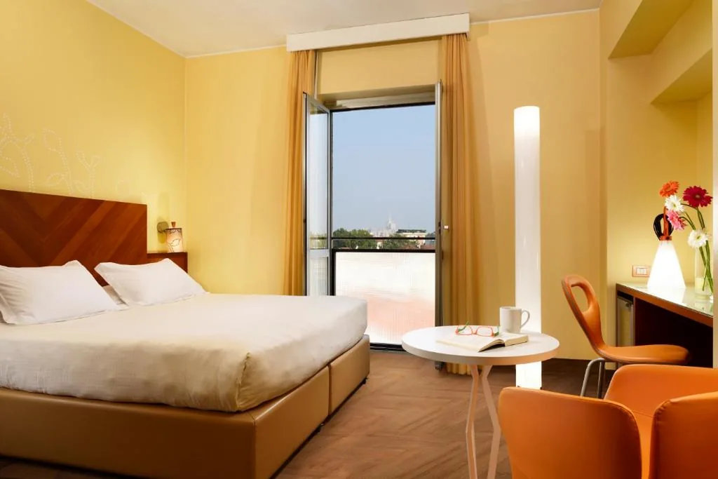 Superior Double Room with View — UNA Hotels Mediterraneo Milano