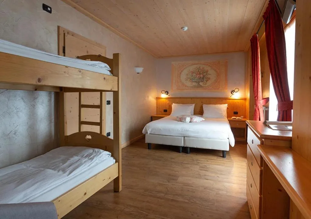 Quadruple Room — Funivia Bormio Active Hotel – Adults Only
