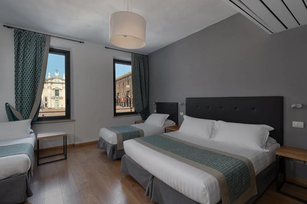 Quadruple Room — Hotel dei Gonzaga, MantegnaHotels