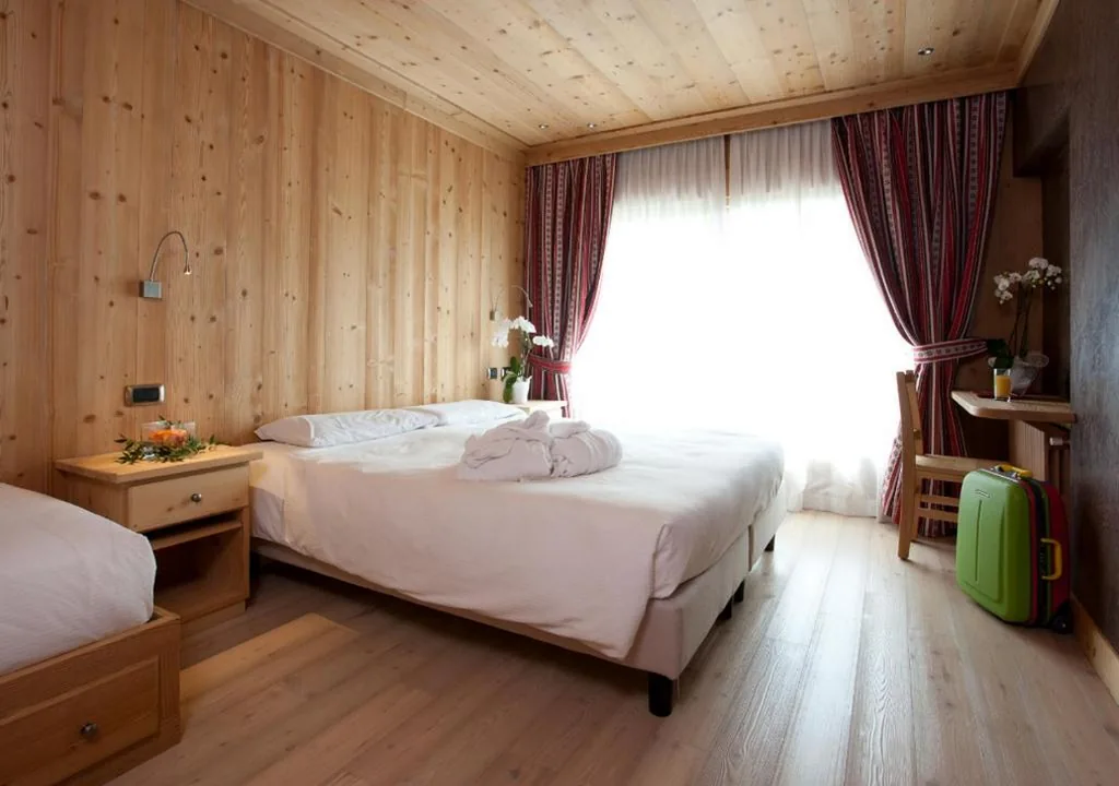 Superior Quadruple Room — Funivia Bormio Active Hotel – Adults Only
