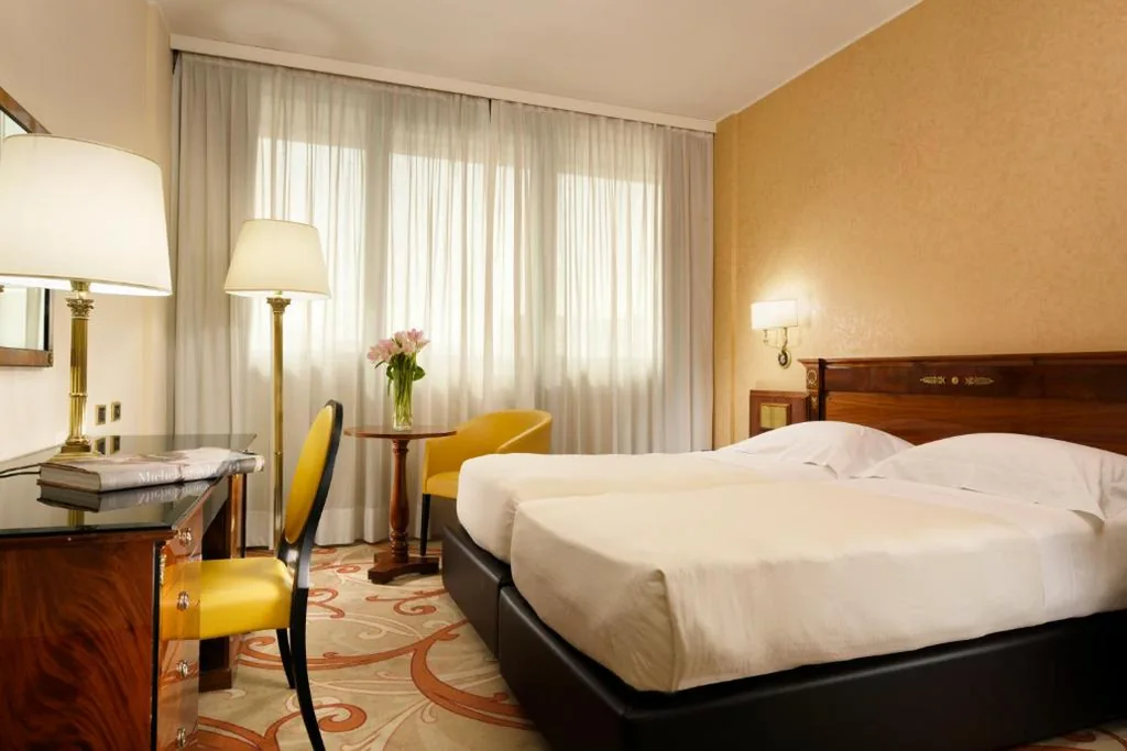 Camera Superior Doppia con Letti Singoli — UNA Hotels Scandinavia Milano