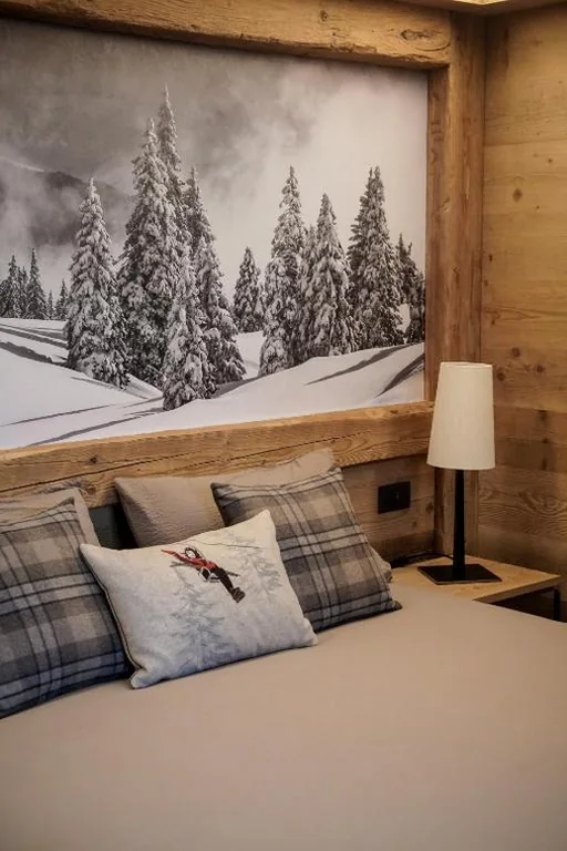 Camera Superior Matrimoniale/Doppia con Letti Singoli con Vista Montagna — Sci Sport rooms & suites