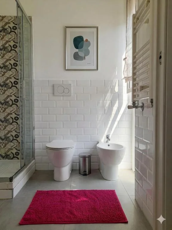 -L’ Oasi Del Turista, Room 5- CENTRAL STATION private external bathroom — foto 6
