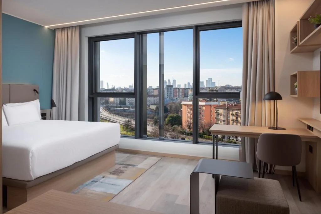 Monolocale Studio Apartment with King Bed and Limited View — Residence Inn by Marriott Milano Linate