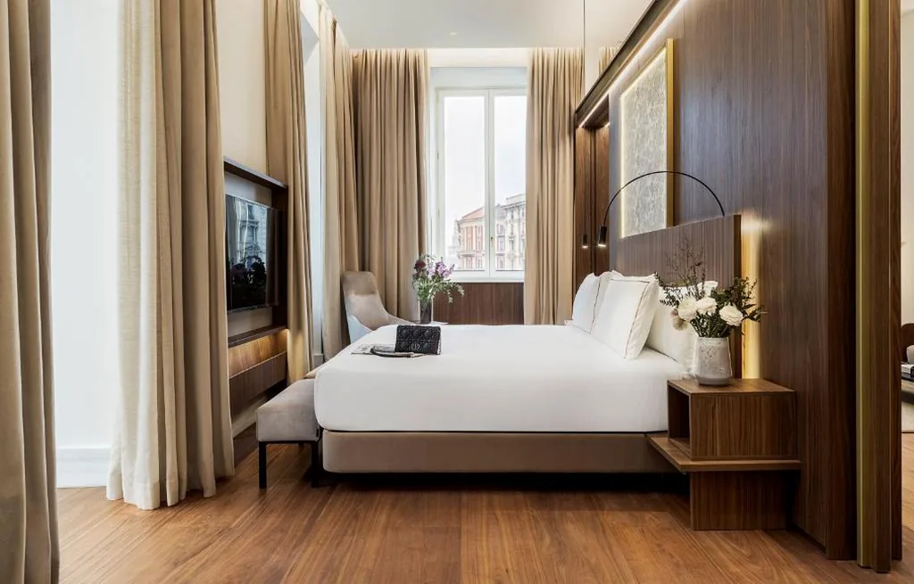 Sforza Suite Balcony with Spa Access — Palazzo Cordusio, a Gran Meliá Hotel – The Leading Hotels of the World