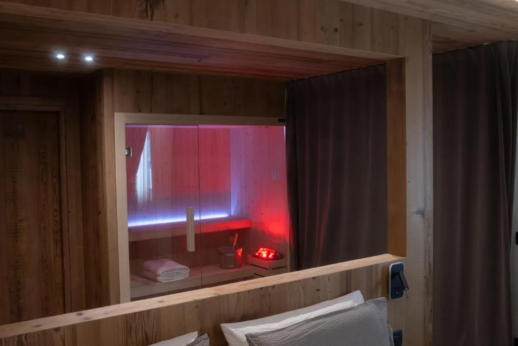 Suite with Sauna — Oltre Alpine Hotel