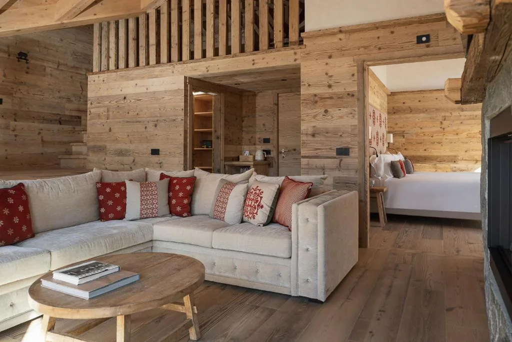 Suite Deluxe con Vasca Idromassaggio — Hotel Baita Dei Pini