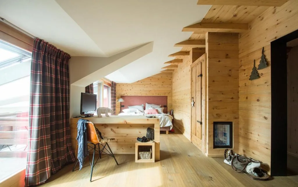 Suite Junior con Vista Montagna — La Genzianella Bormio