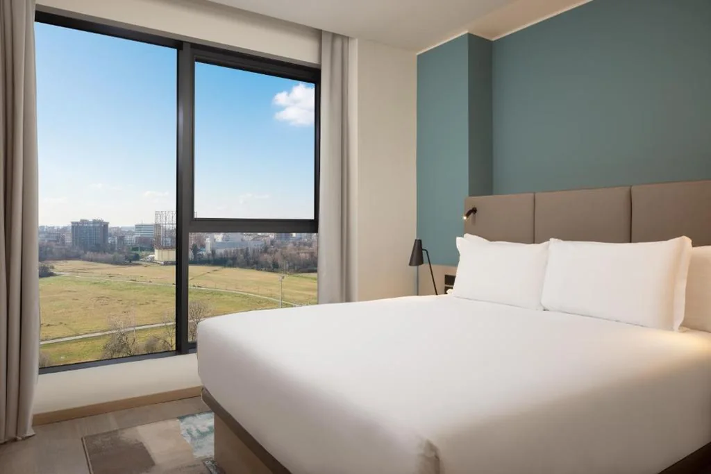 Trilocale Two-Bedroom Apartment with Two King Beds — Residence Inn by Marriott Milano Linate