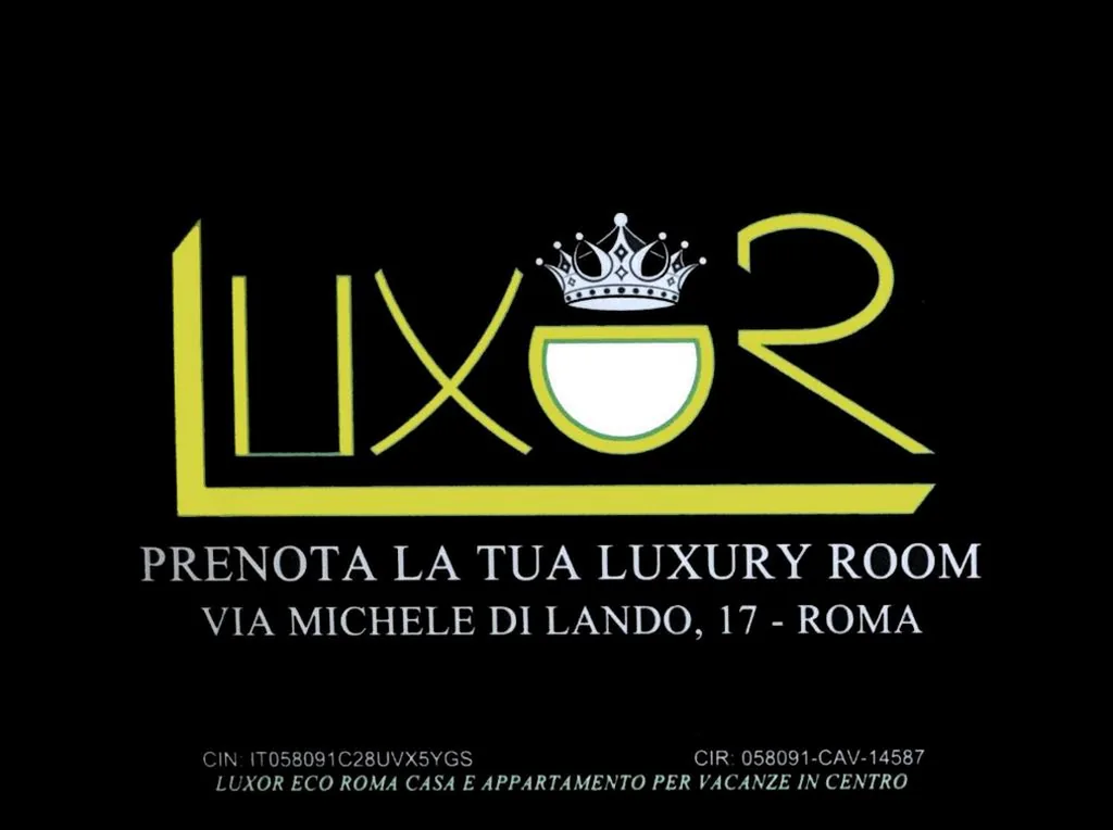 LUXOR ECO ROMA CASA E APPARTAMENTO PER VACANZE IN CENTRO Piazza Bologna, Colosseo, Piazza di Spagna, Vaticano, San Pietro, Sapienza, Fontana di Trevi, Piazza Navona, Trastevere, Tiburtina, Termini, Aeroporto