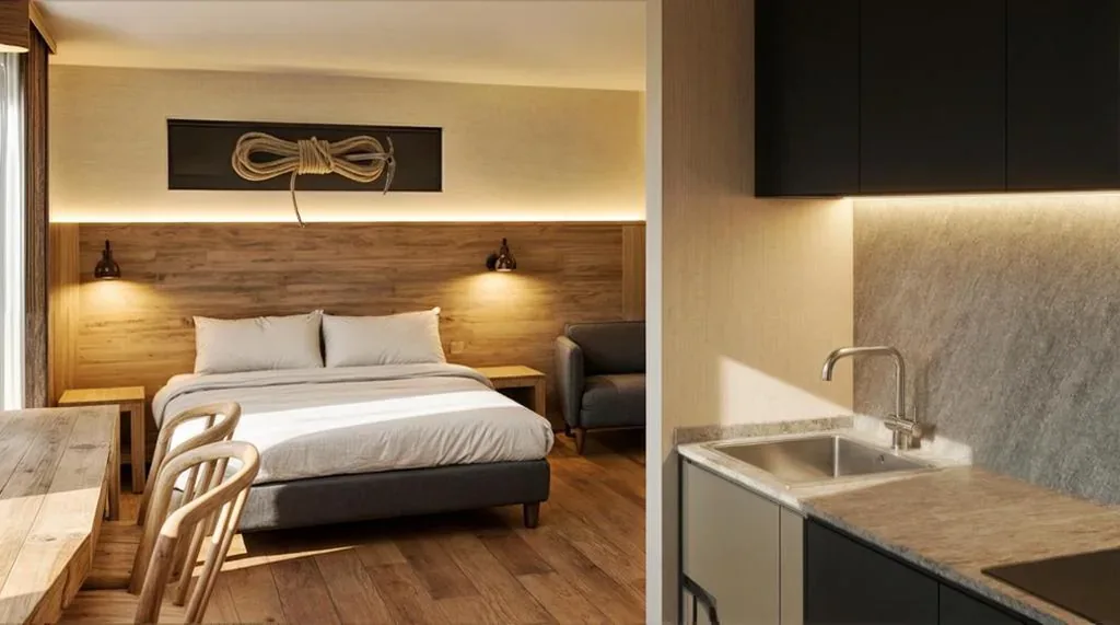 Monolocale con Balcone — Residence Les Coupoles