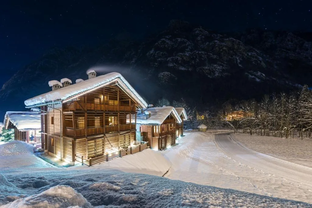 Pietre Gemelle Resort ad Alagna Valsesia, con appartamenti vista Monte Rosa