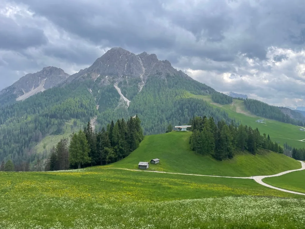 Le piste del Plan de Corones sopra Brunico in Val Pusteria